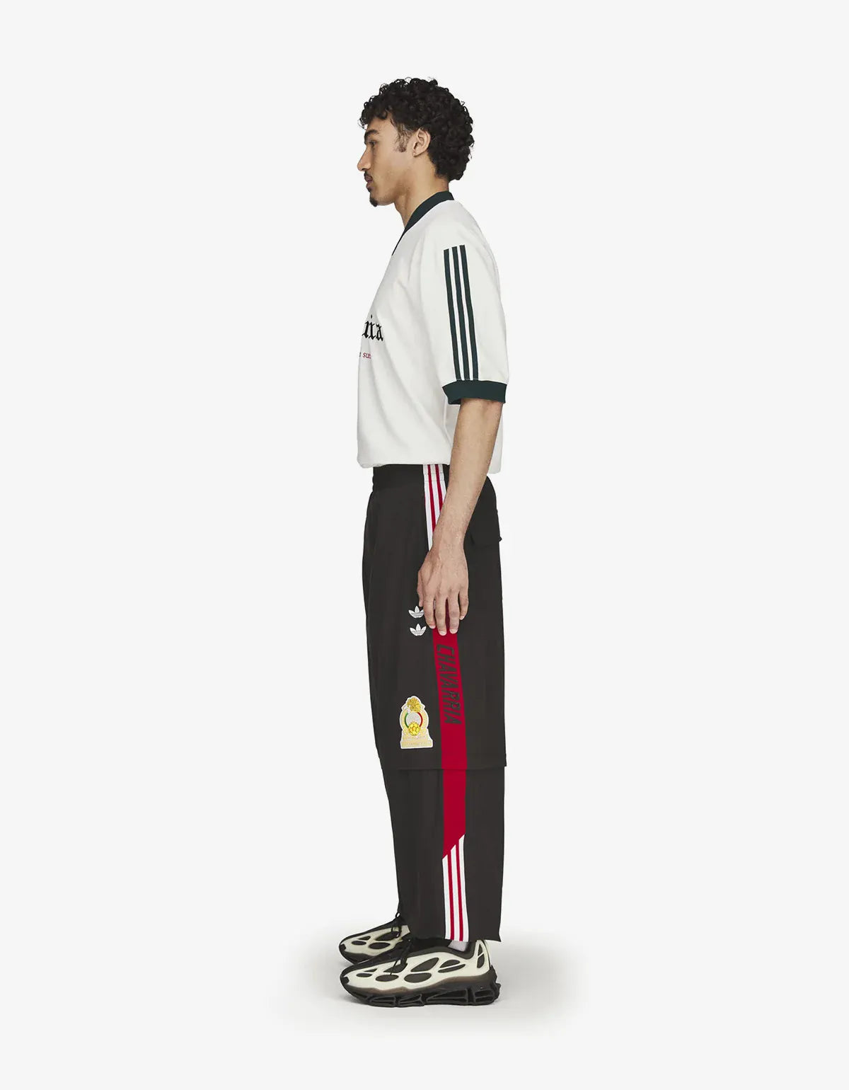 Willy Chavarria x Adidas Originals Black CDM Woven Track Pant KU7798