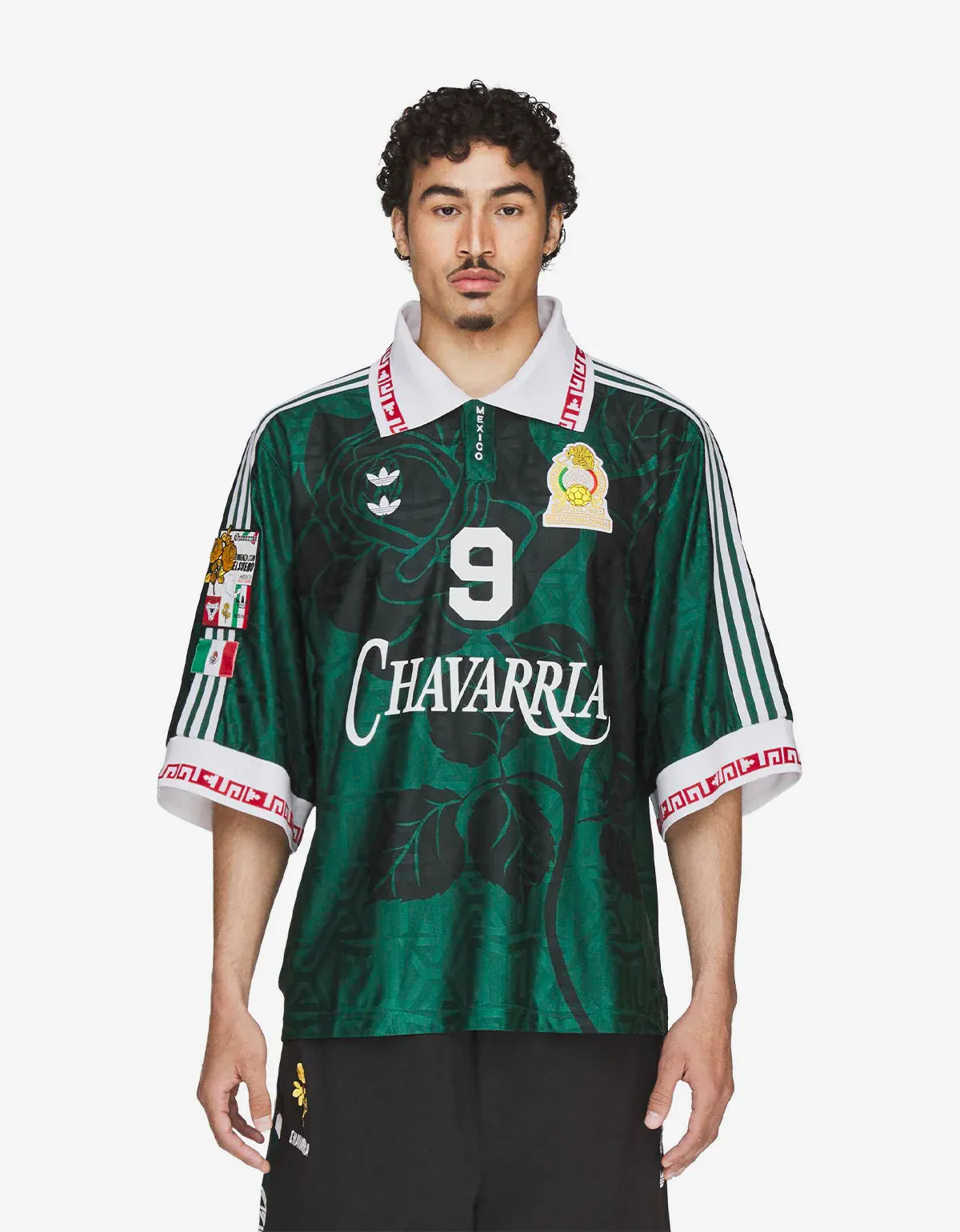 Willy Chavarria x Adidas Originals Green Soccer Jersey KU7803