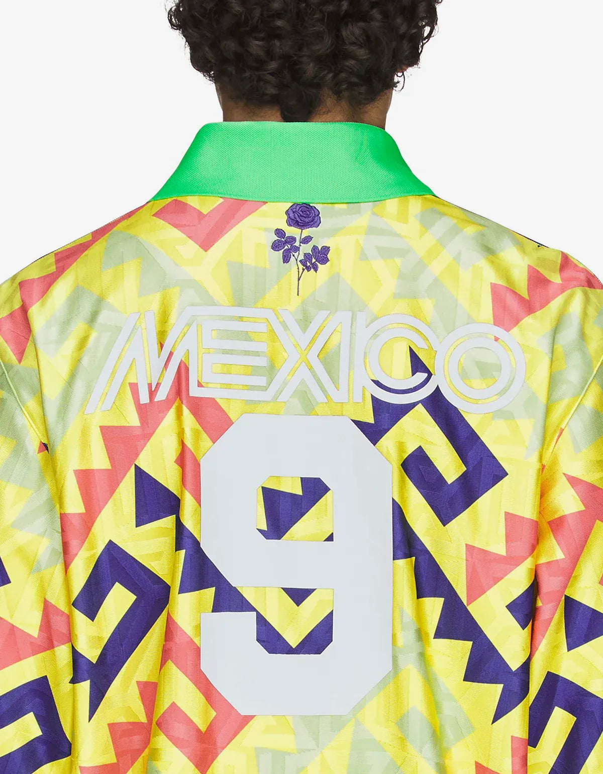 Willy Chavarria x Adidas Originals Yellow AOP Goalkeeper Jersey KU7799