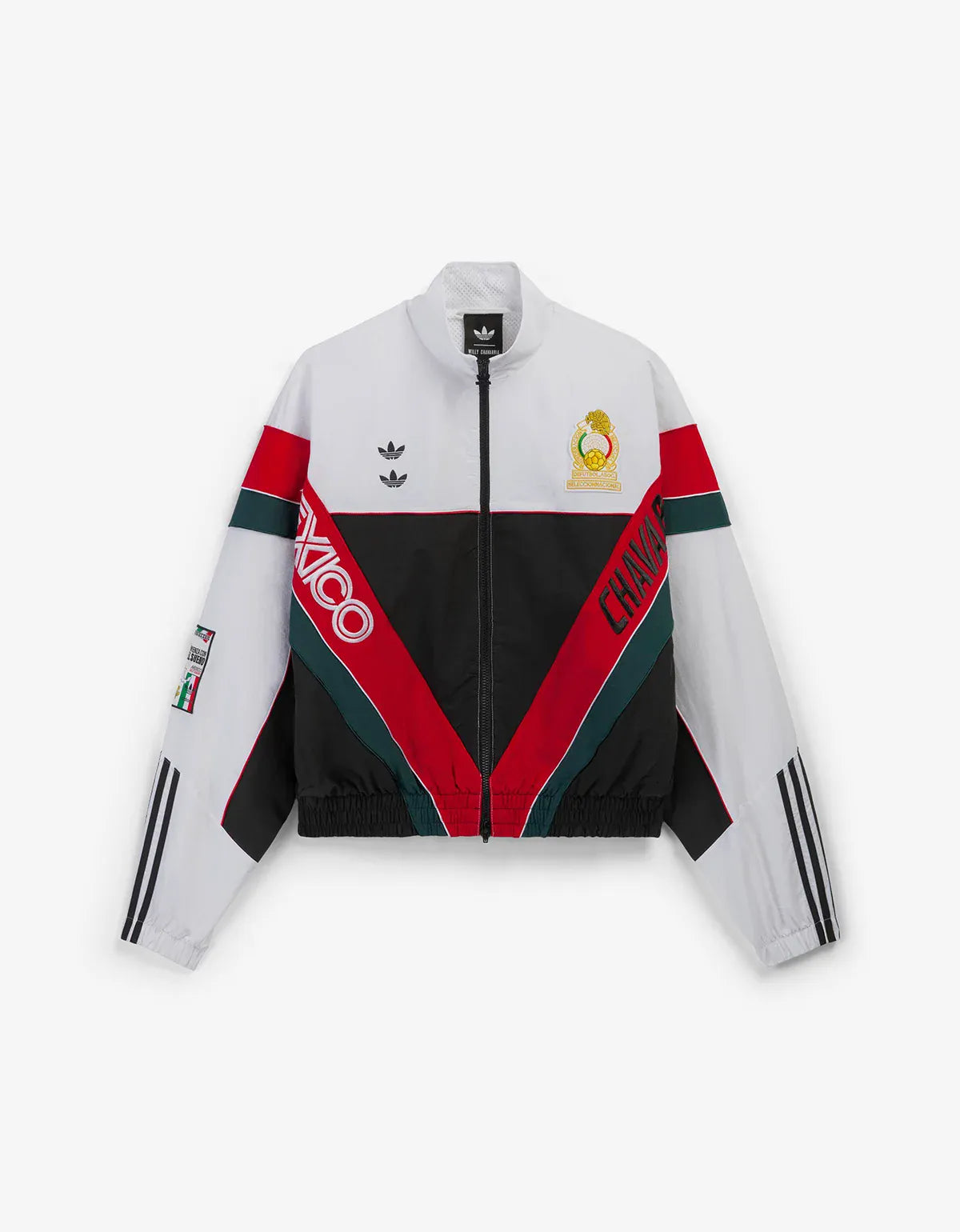 Willy Chavarria x Adidas White CDM Woven Track Jacket KU7797