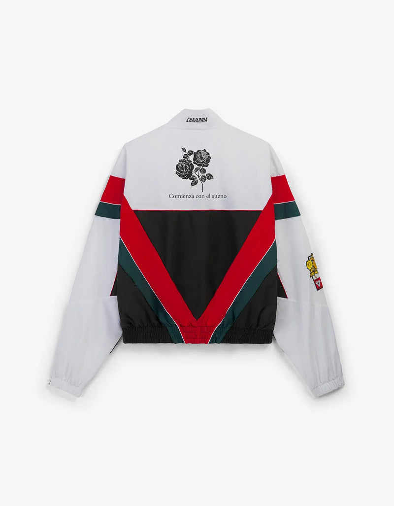Willy Chavarria x Adidas White CDM Woven Track Jacket KU7797