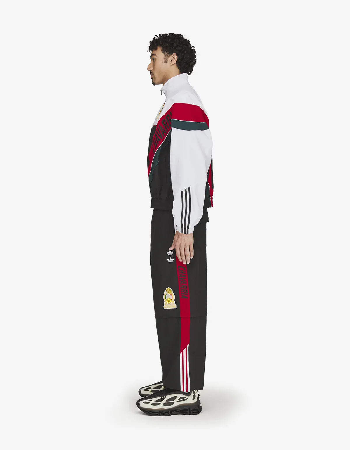Willy Chavarria x Adidas White CDM Woven Track Jacket KU7797