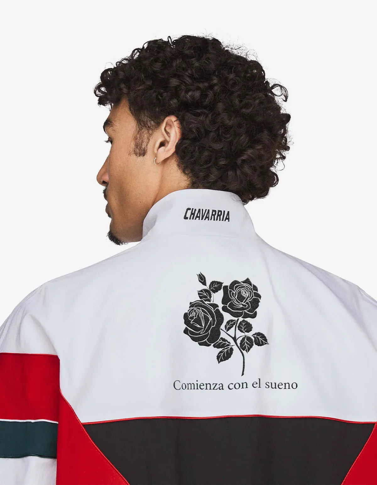 Willy Chavarria x Adidas White CDM Woven Track Jacket KU7797