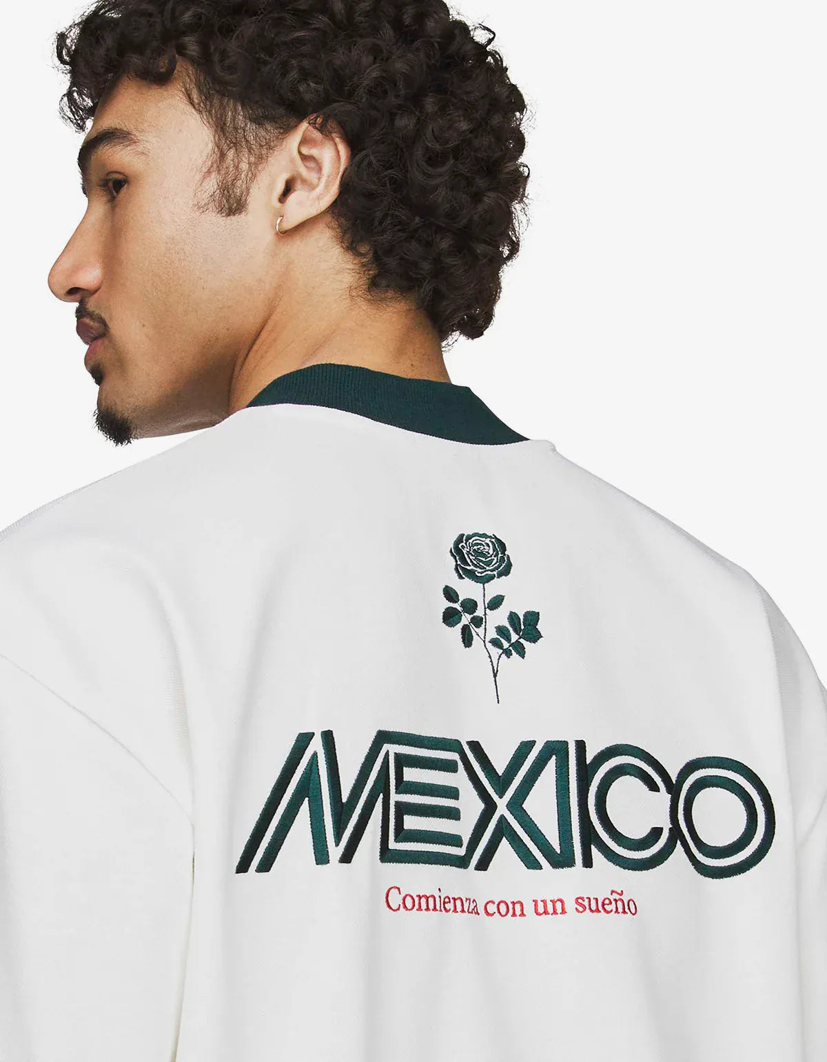 Willy Chavarria x Adidas White Soccer T-Shirt KY7708