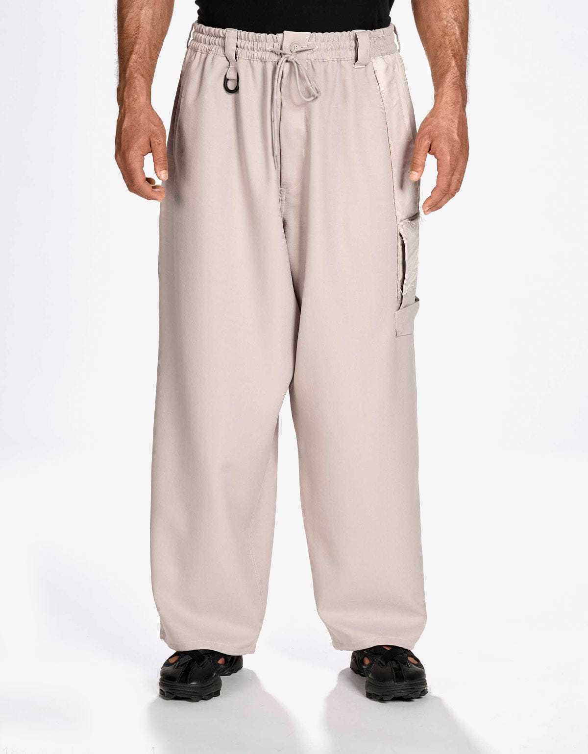 Y-3 Brown Sport Uniform Straight Trousers KS7645