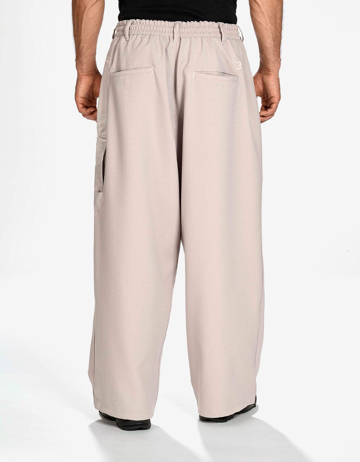 Y-3 Brown Sport Uniform Straight Trousers KS7645