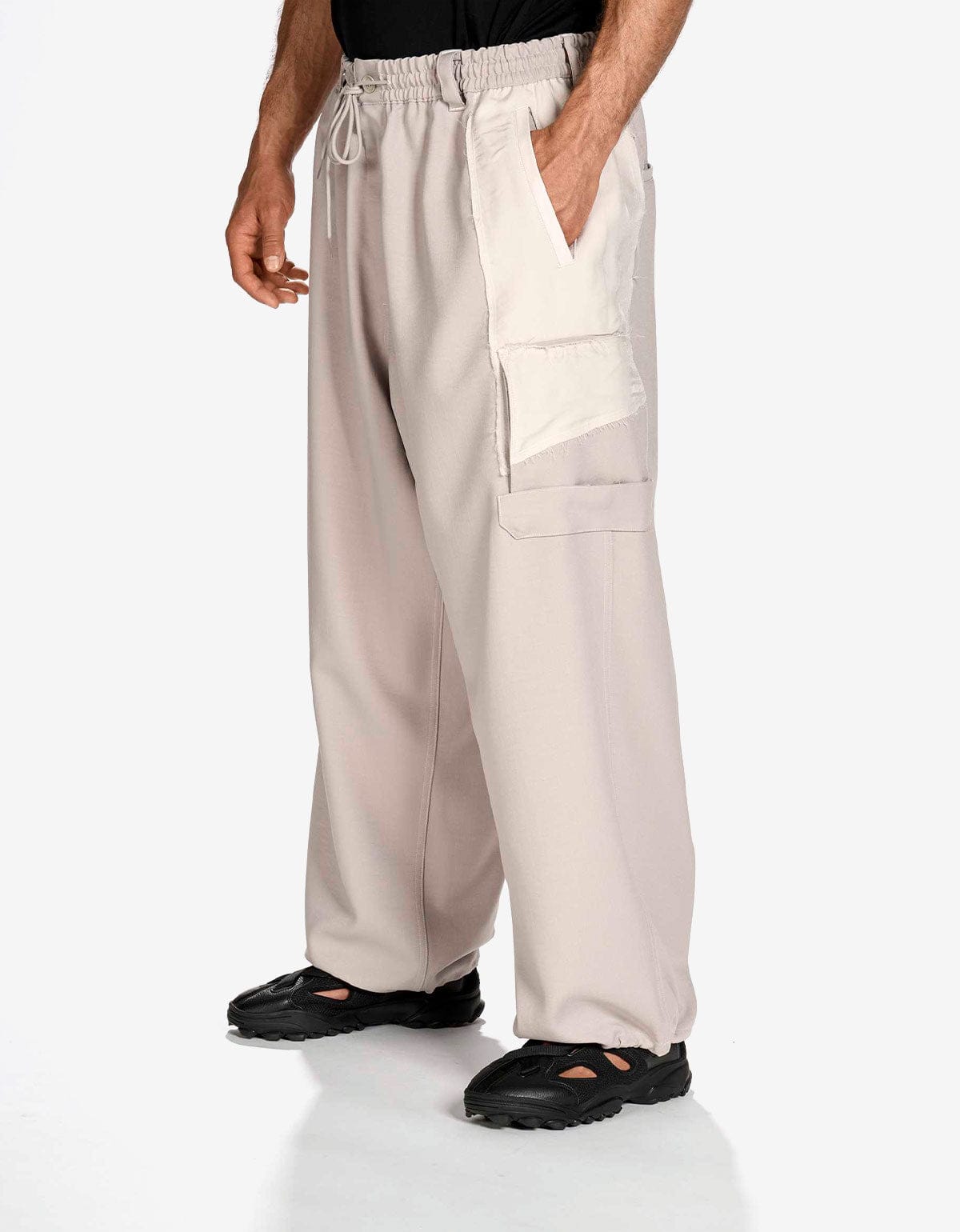 Y-3 Brown Sport Uniform Straight Trousers KS7645