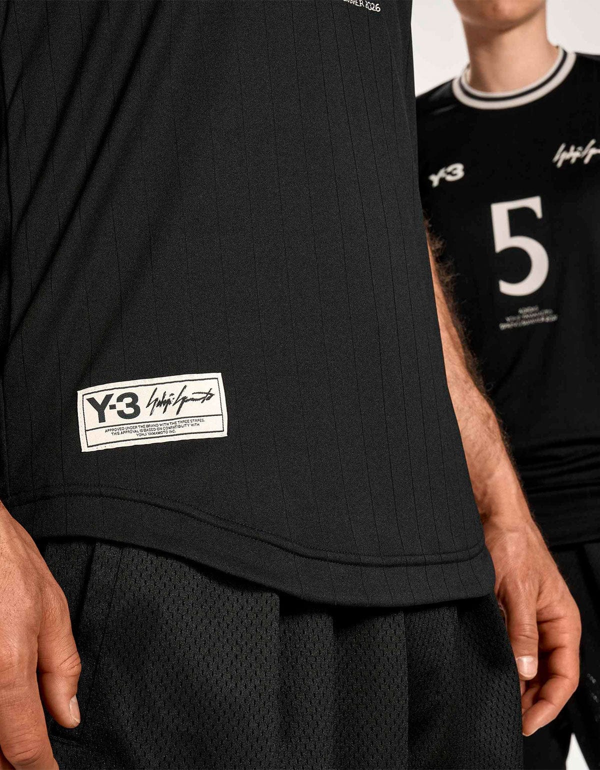 Y-3 Black Elite 5 JB Football T-Shirt – mens designer fashion