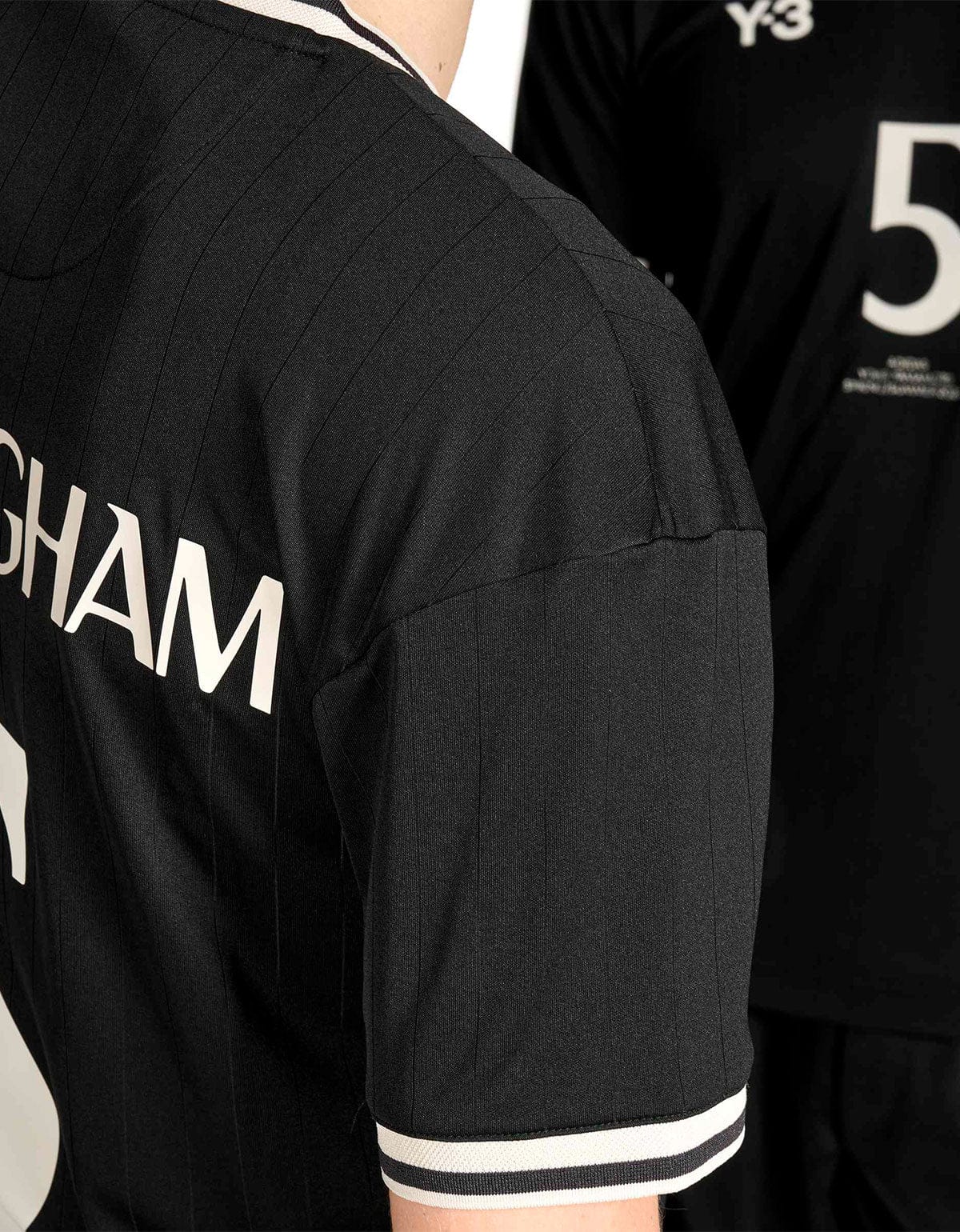 Y-3 Black Elite 5 JB Football T-Shirt – mens designer fashion