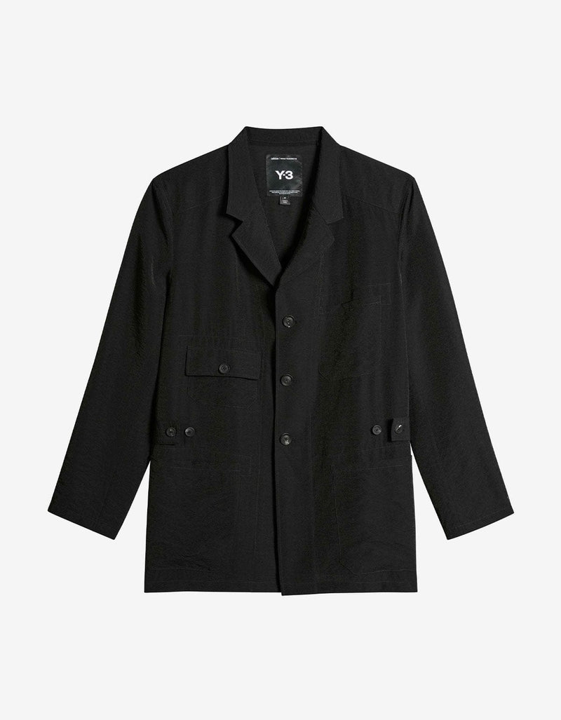 Y-3 Crinkle Viscose Chore Coat KQ9701 