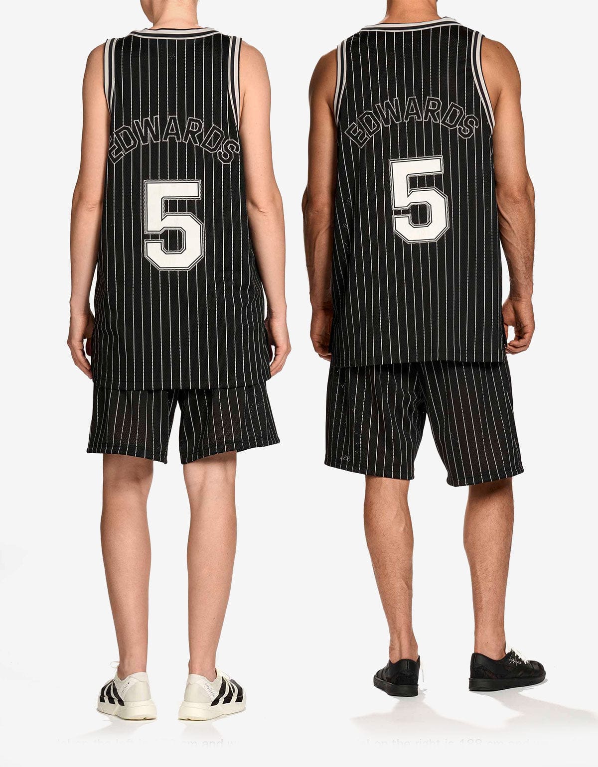Y-3 Black Elite 5 Anthony Edwards Basketball Jersey KS7641
