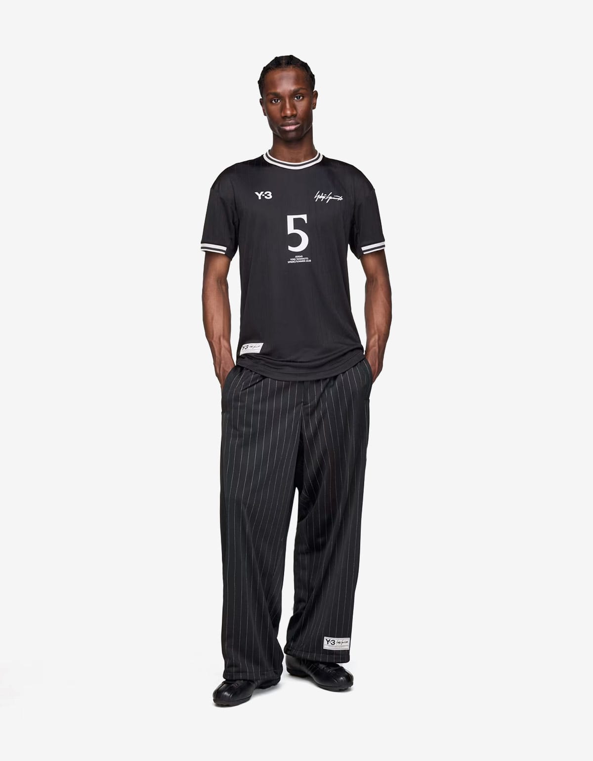 Y-3 Black Elite 5 Jude Bellingham  Football T-Shirt KS5122