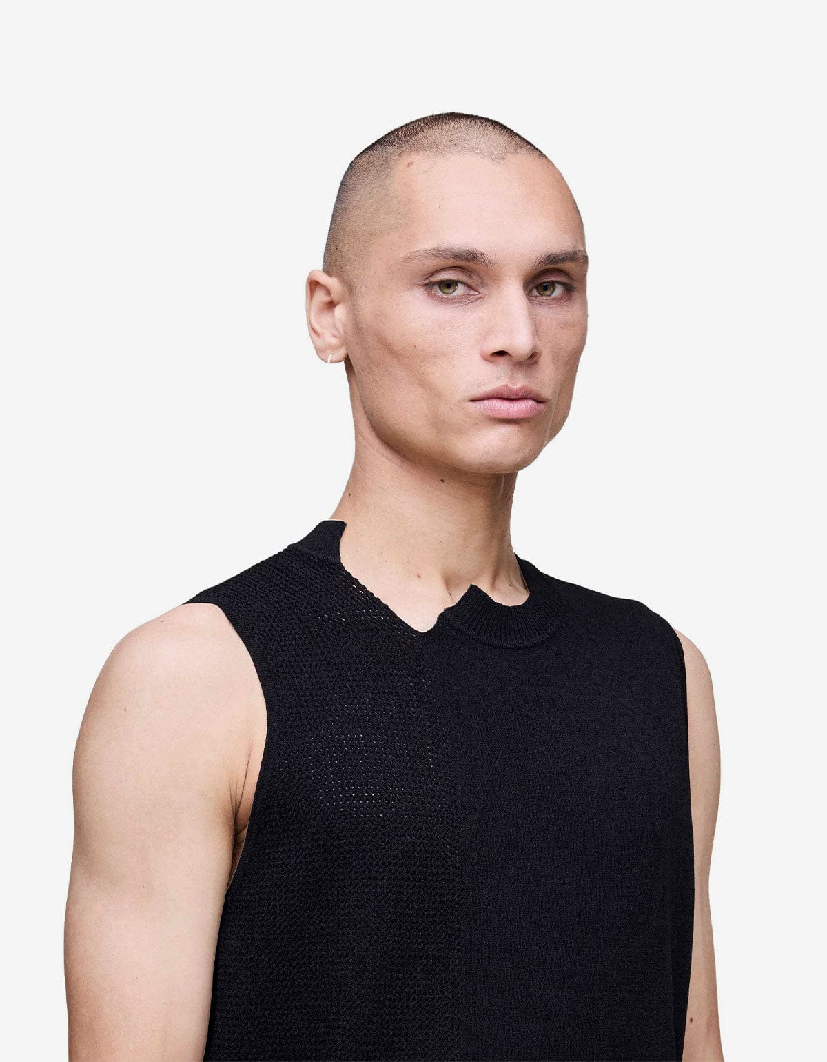 Y-3 Black Graphic Vest KH0420