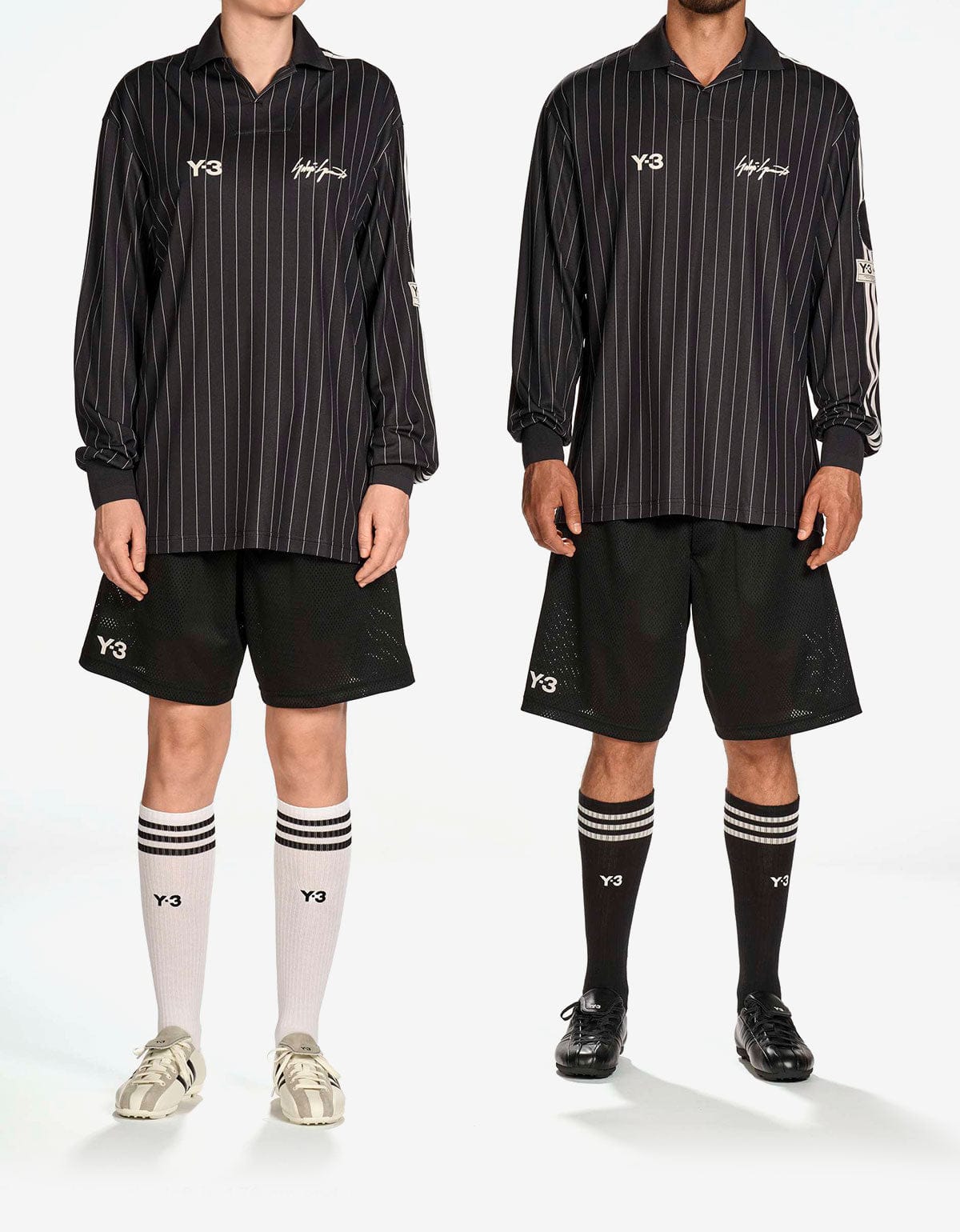 Y-3 Black Elite 5 ZZ Long Sleeve Football T-Shirt – Zoo Fashions