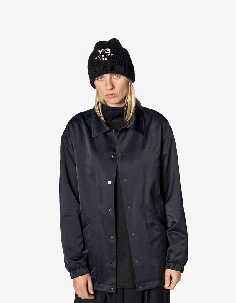 Y-3 Chunky Knit Beanie Hat JX8308