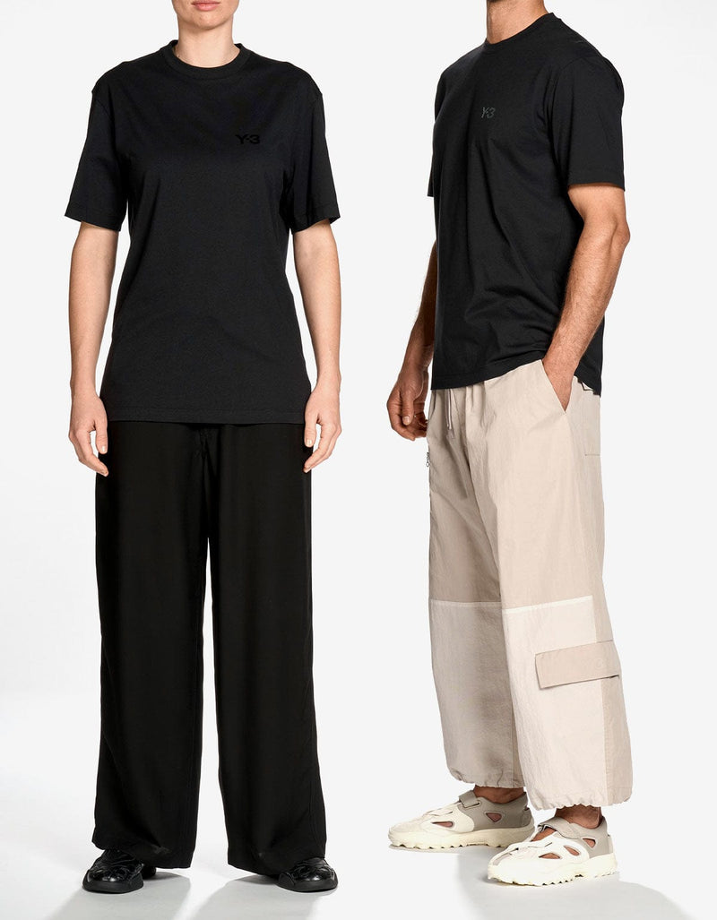 Y-3 Black Logo Regular T-Shirt KQ9783