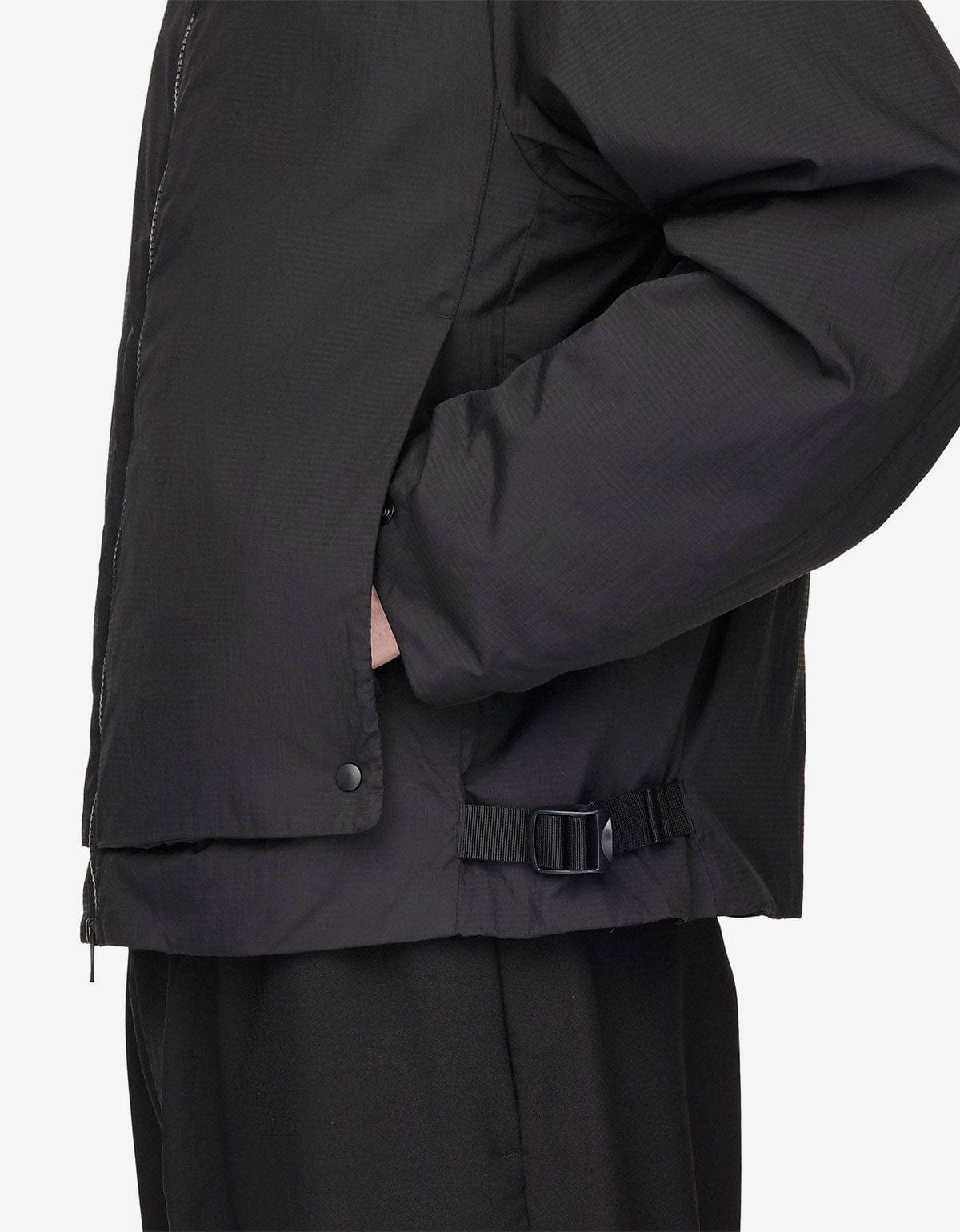 Y-3 Black Padded Liner Jacket – Zoo Fashions