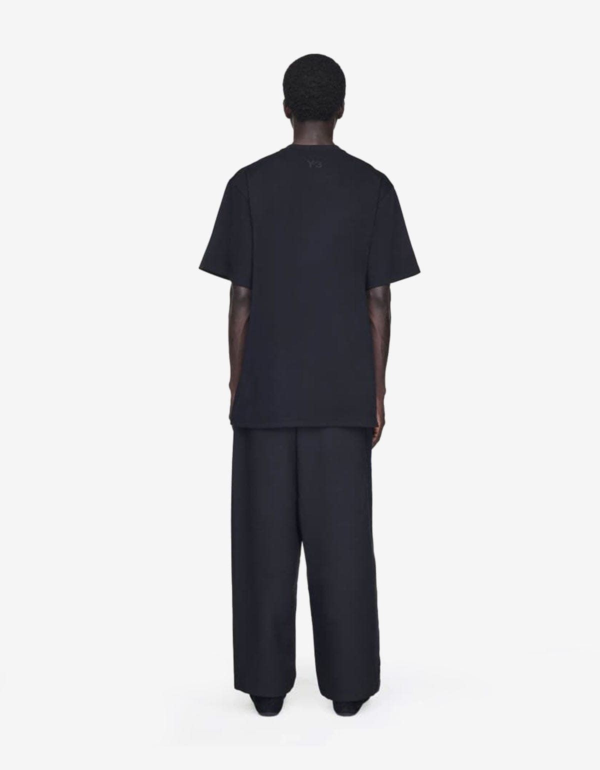 Y-3 Black Premium Short Sleeve T-Shirt