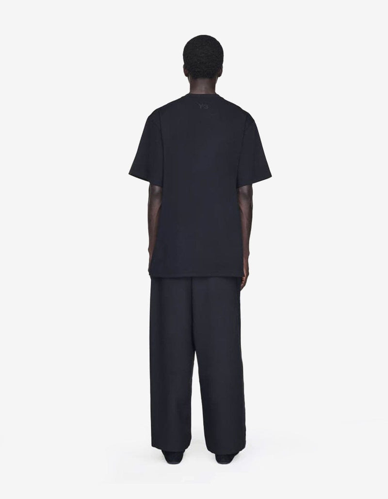 Y-3 Black Premium Short Sleeve T-Shirt