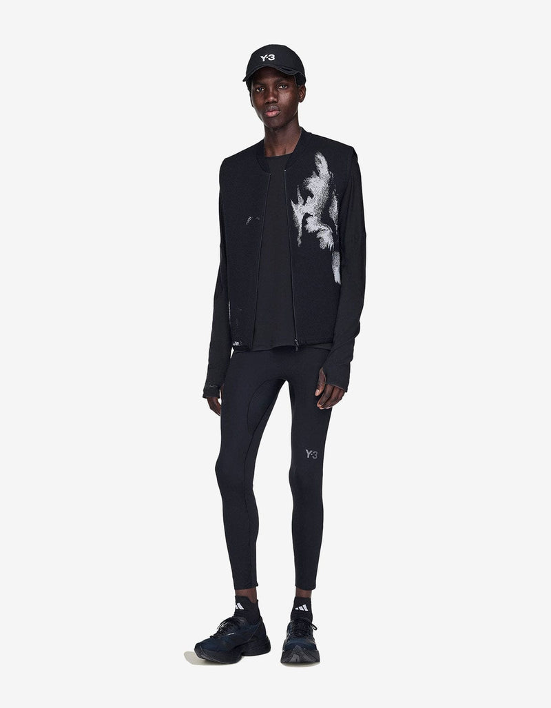 Y-3 Black Running Engineered Vest
