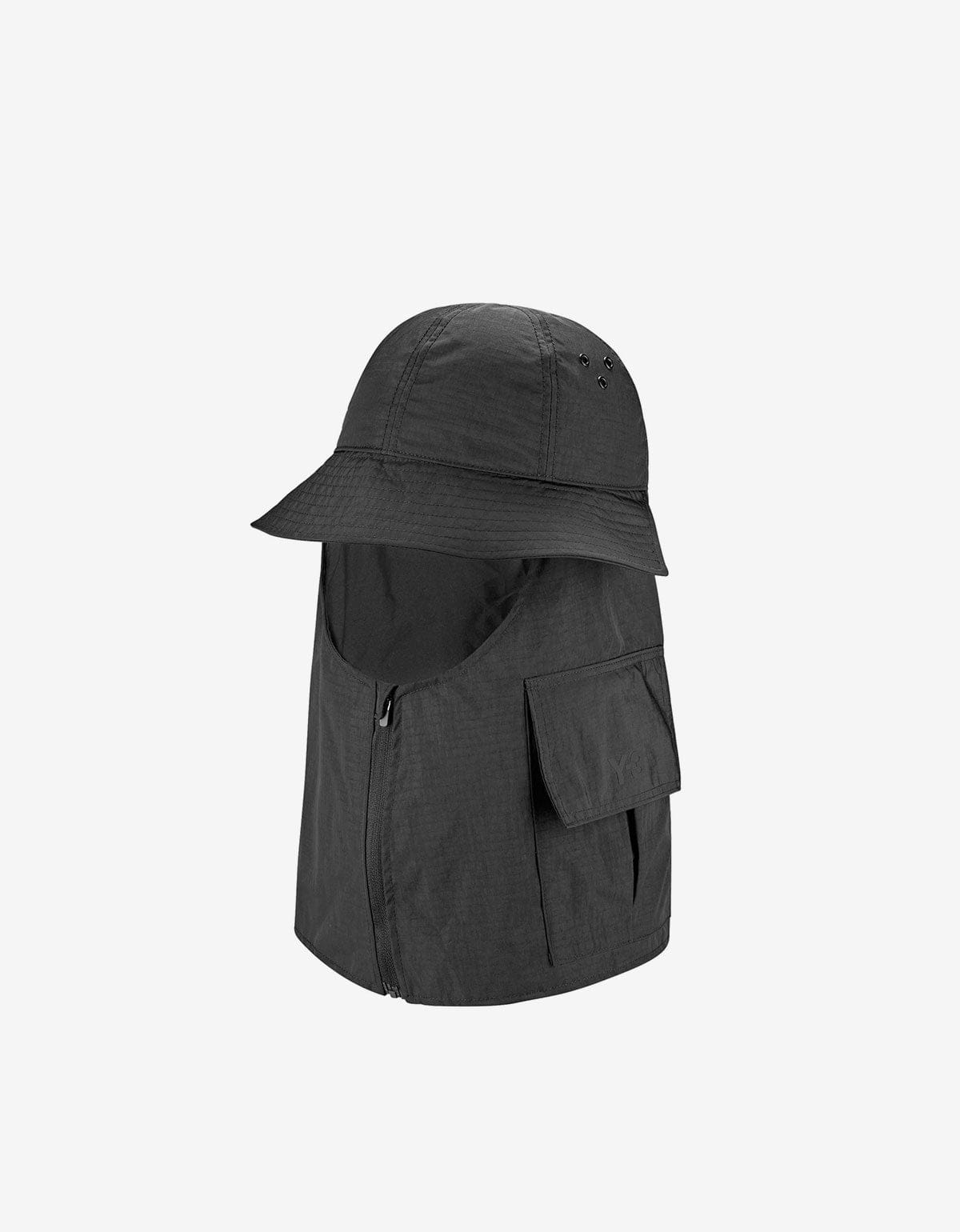 Y-3 Black Utility Hood KD0210