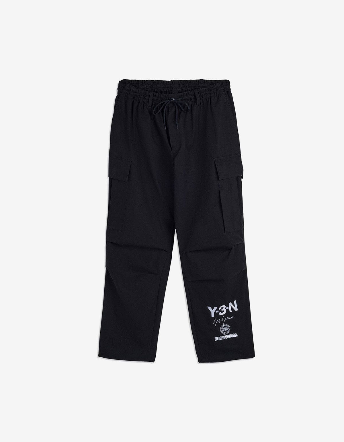 Y-3 NBHD Black Cargo Trousers JW7003