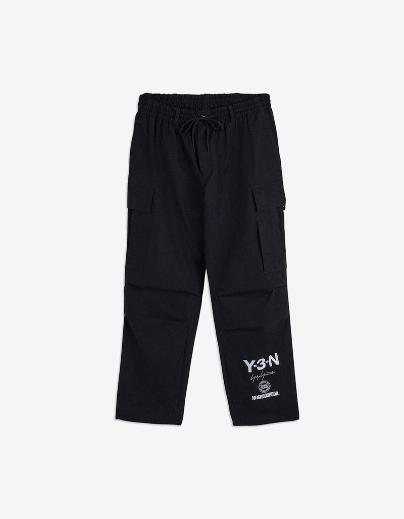 Y-3 NBHD Black Cargo Trousers JW7003