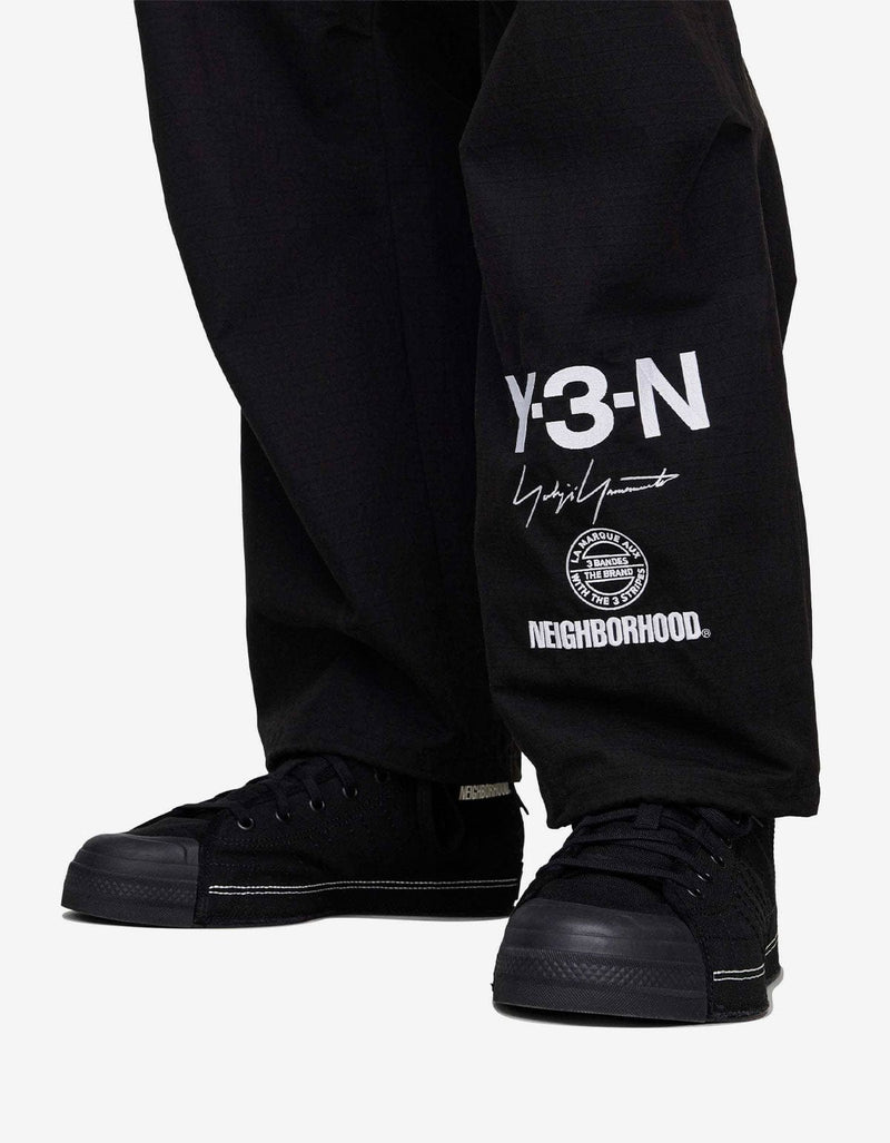 Y-3 NBHD Black Cargo Trousers JW7003