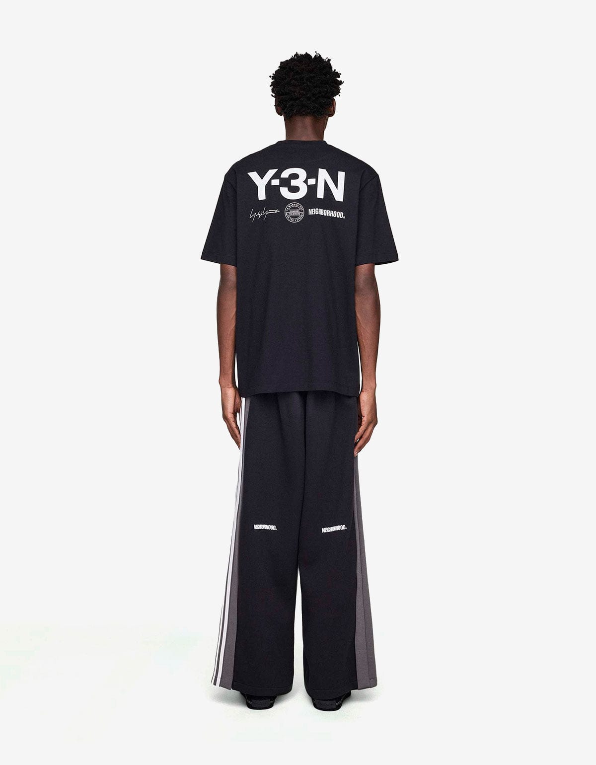 Y-3 x Neighborhood Black Graphic T-Shirt