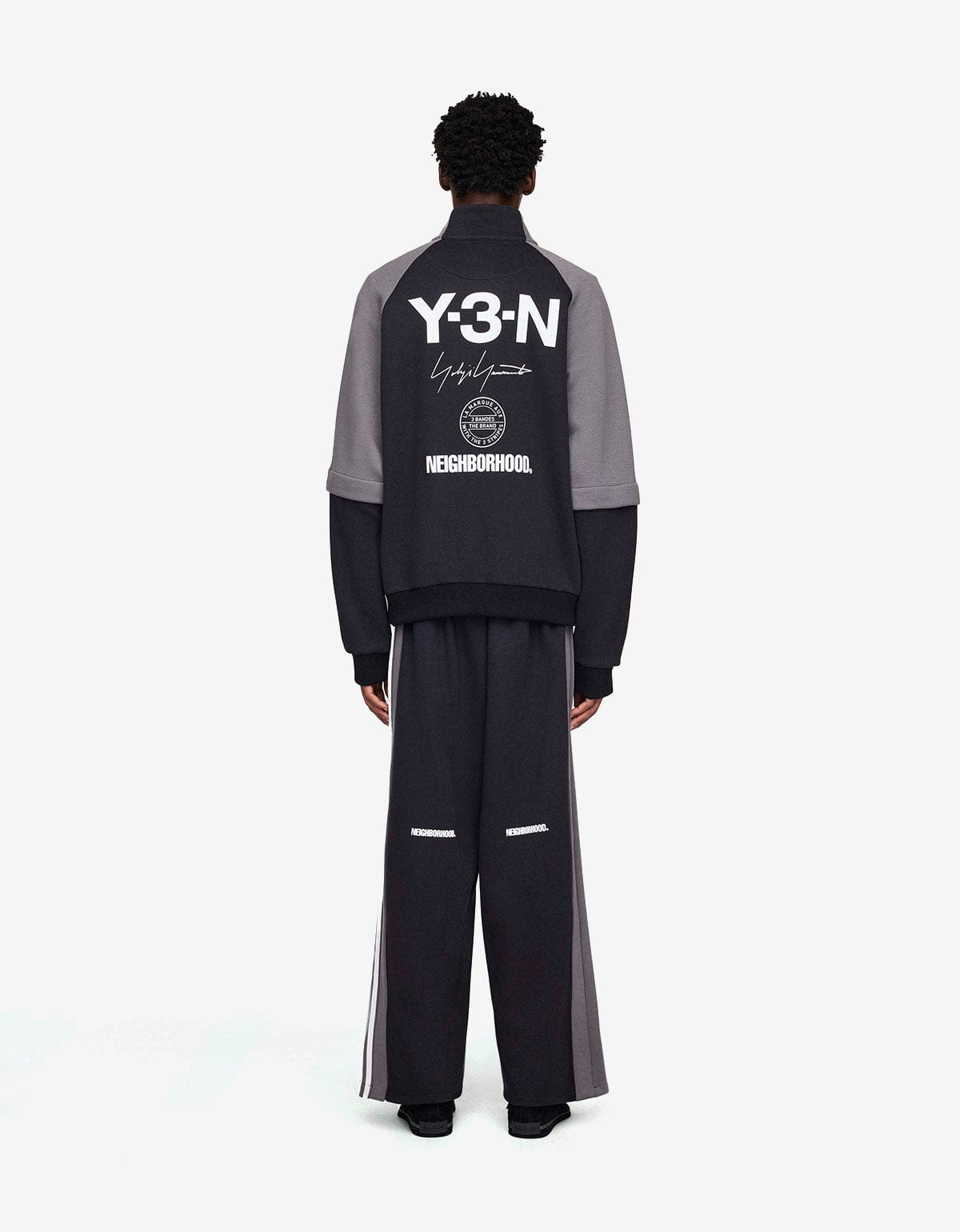Y-3 NBHD Black Track Pants JW7002