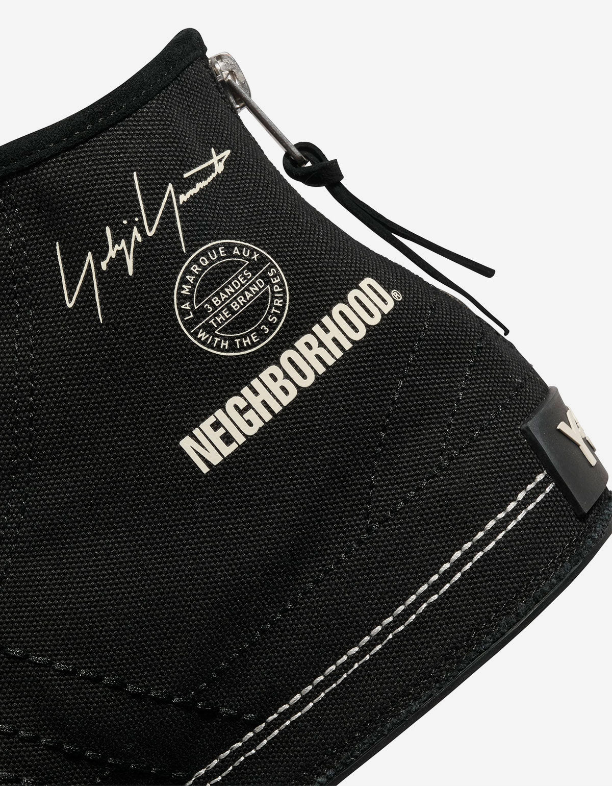 Y-3 x Neighborhood Nizza Hi Black Trainers JP6454