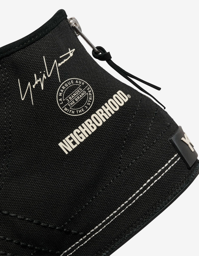 Y-3 x Neighborhood Nizza Hi Black Trainers JP6454