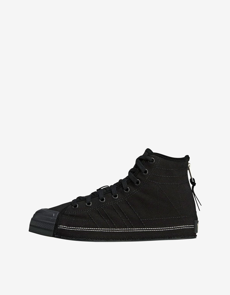 Y-3 x Neighborhood Nizza Hi Black Trainers JP6454