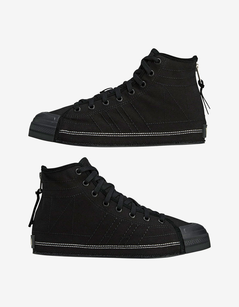 Y-3 x Neighborhood Nizza Hi Black Trainers JP6454