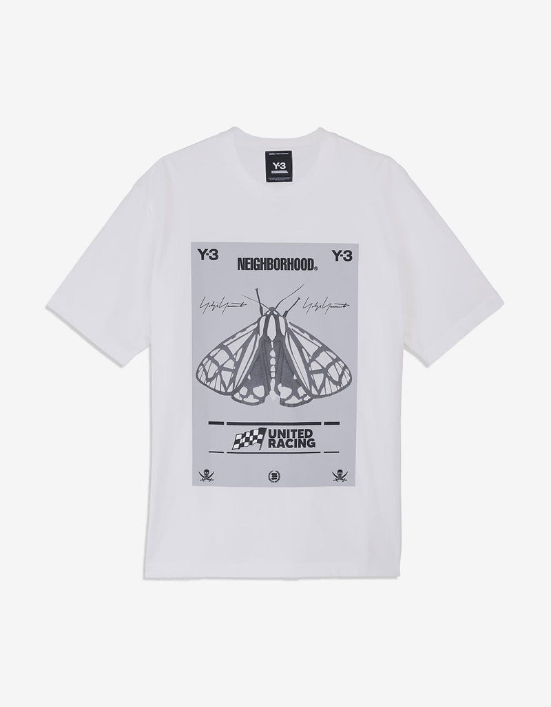 Y-3 NBHD White Graphic T-Shirt JX7437