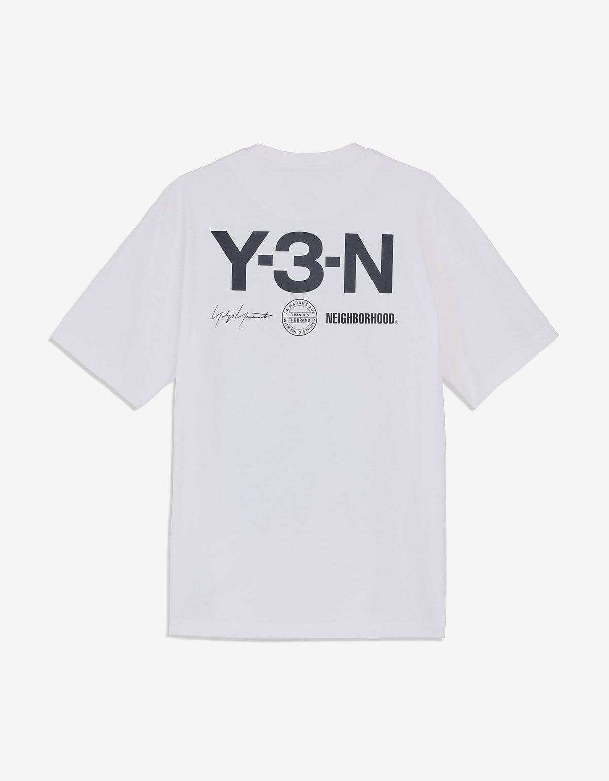 Y-3 NBHD White Graphic T-Shirt JX7437