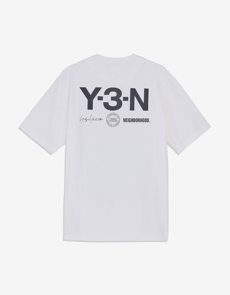 Y-3 NBHD White Graphic T-Shirt JX7437