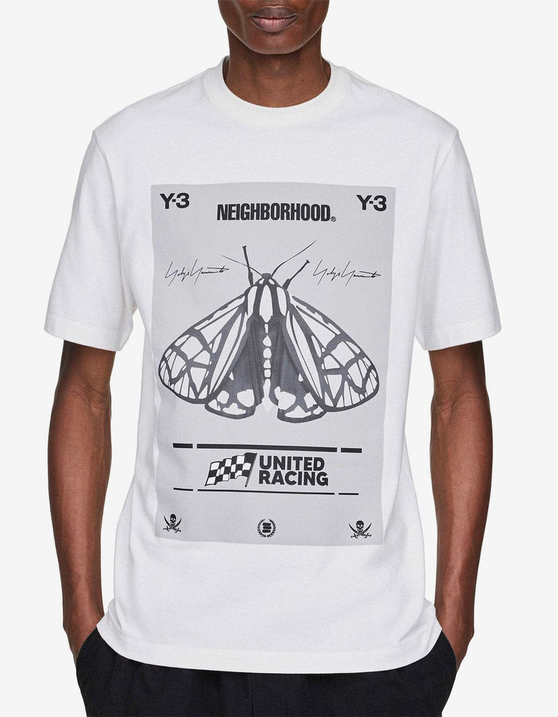 Y-3 NBHD White Graphic T-Shirt JX7437