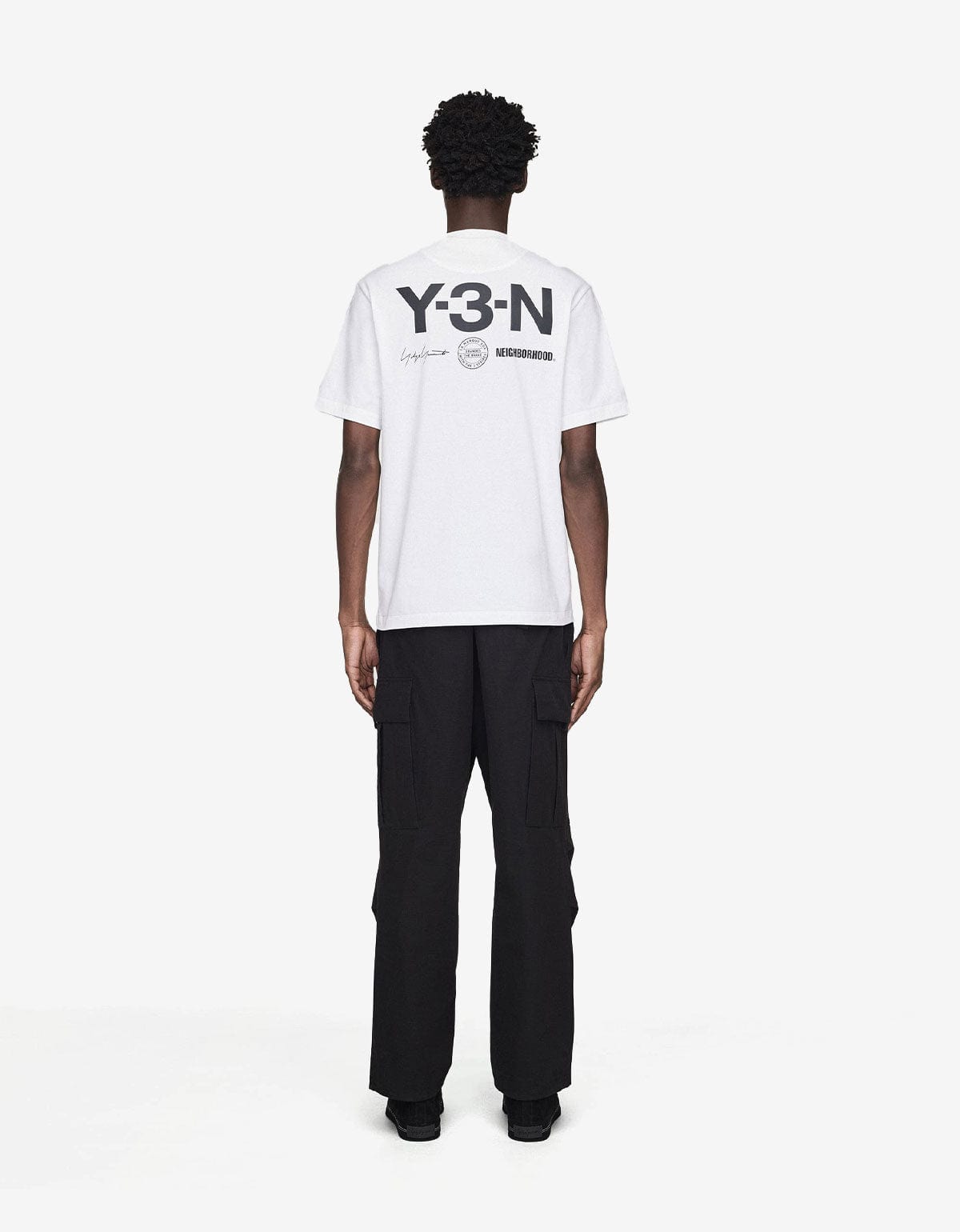Y-3 NBHD White Graphic T-Shirt JX7437