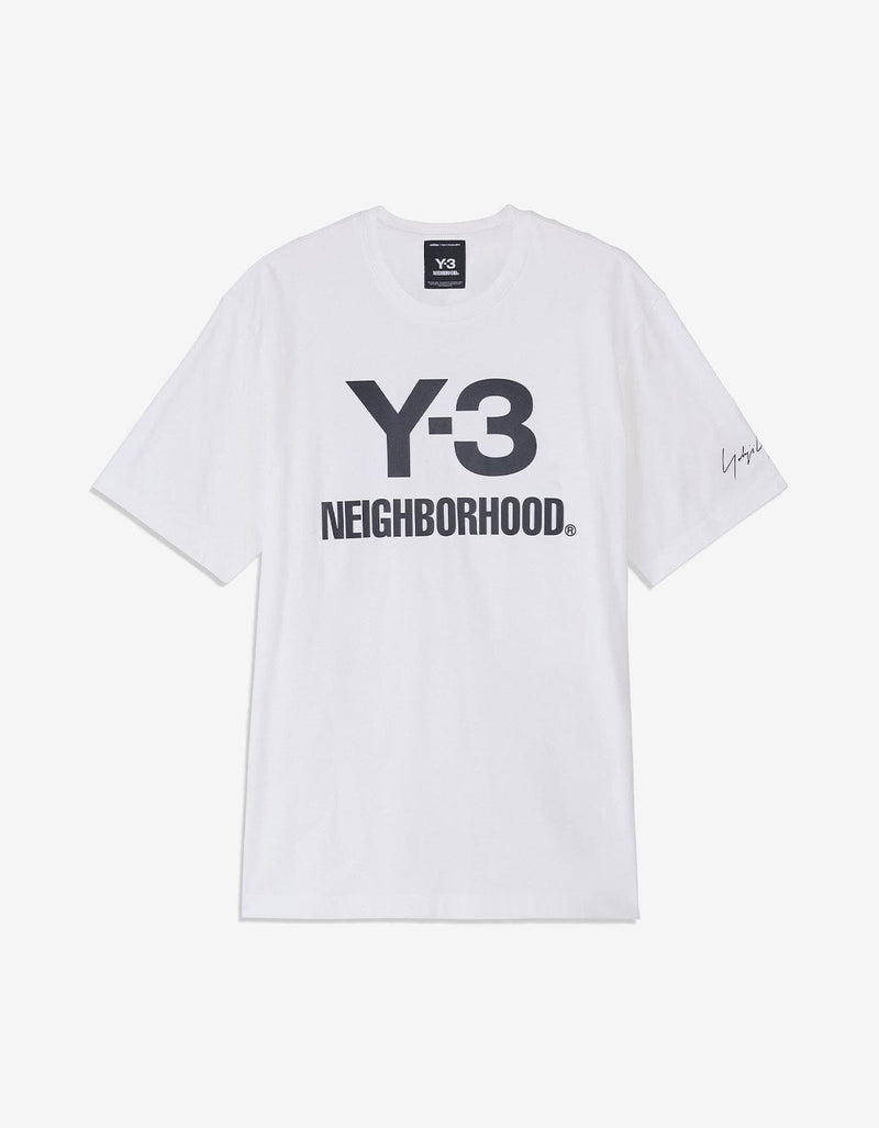 Y-3 NBHD White Logo T-Shirt JX7449
