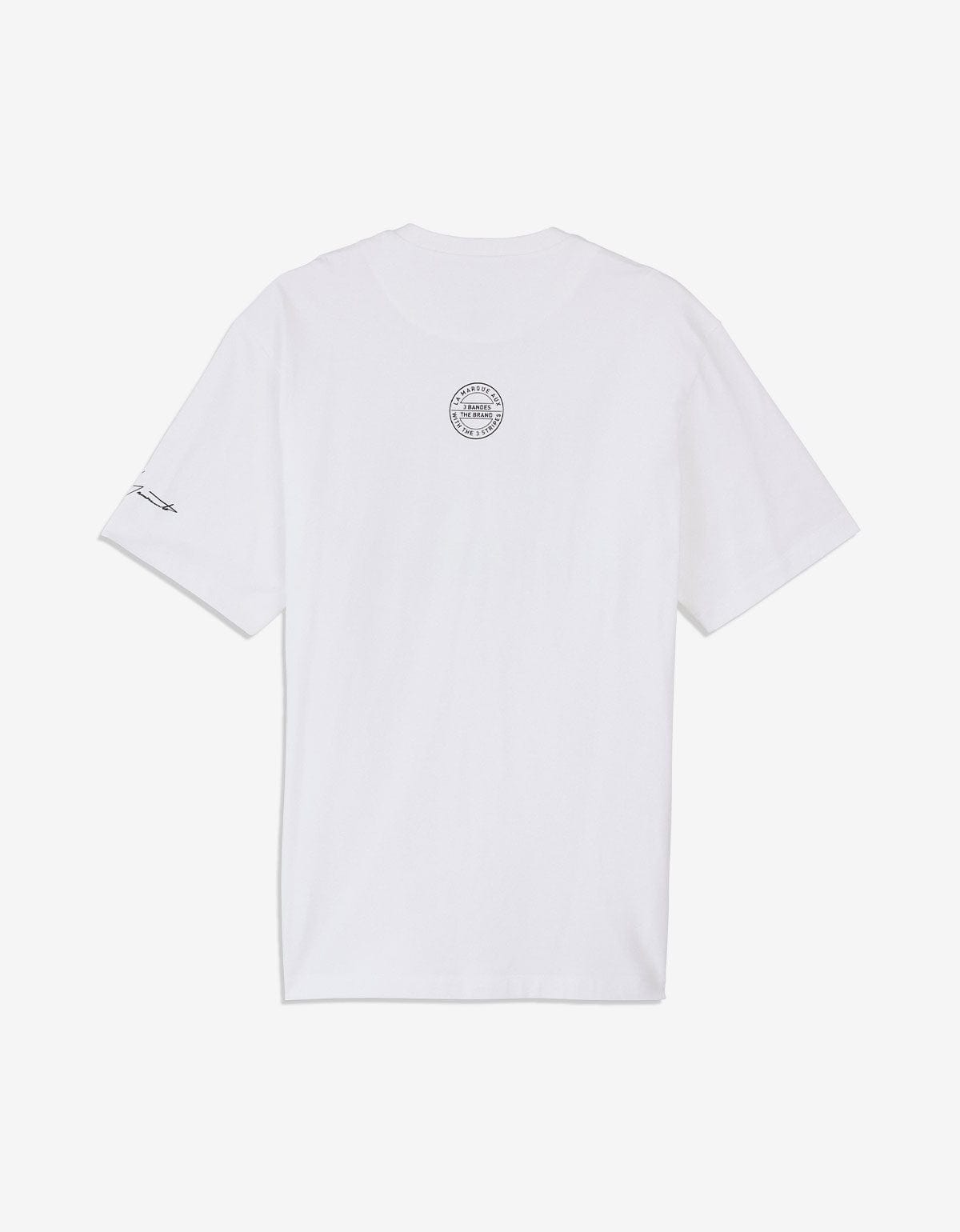 Y-3 Neighborhood White Logo T-Shirt – mens designer fashion London