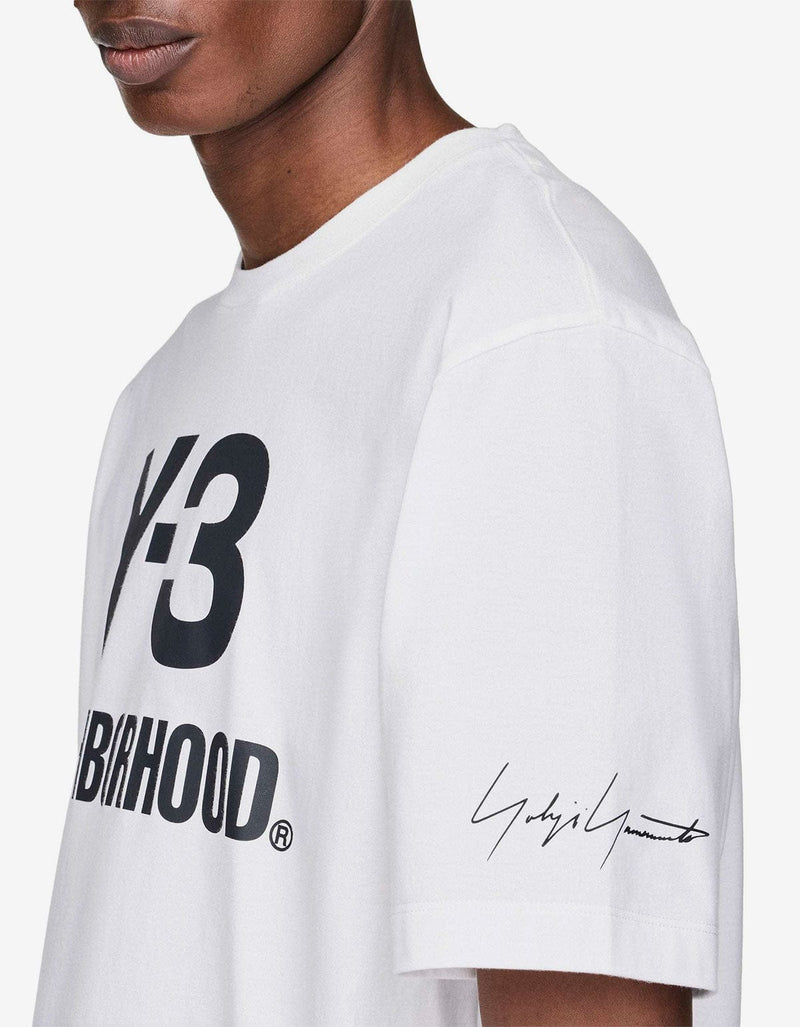Y-3 NBHD White Logo T-Shirt JX7449