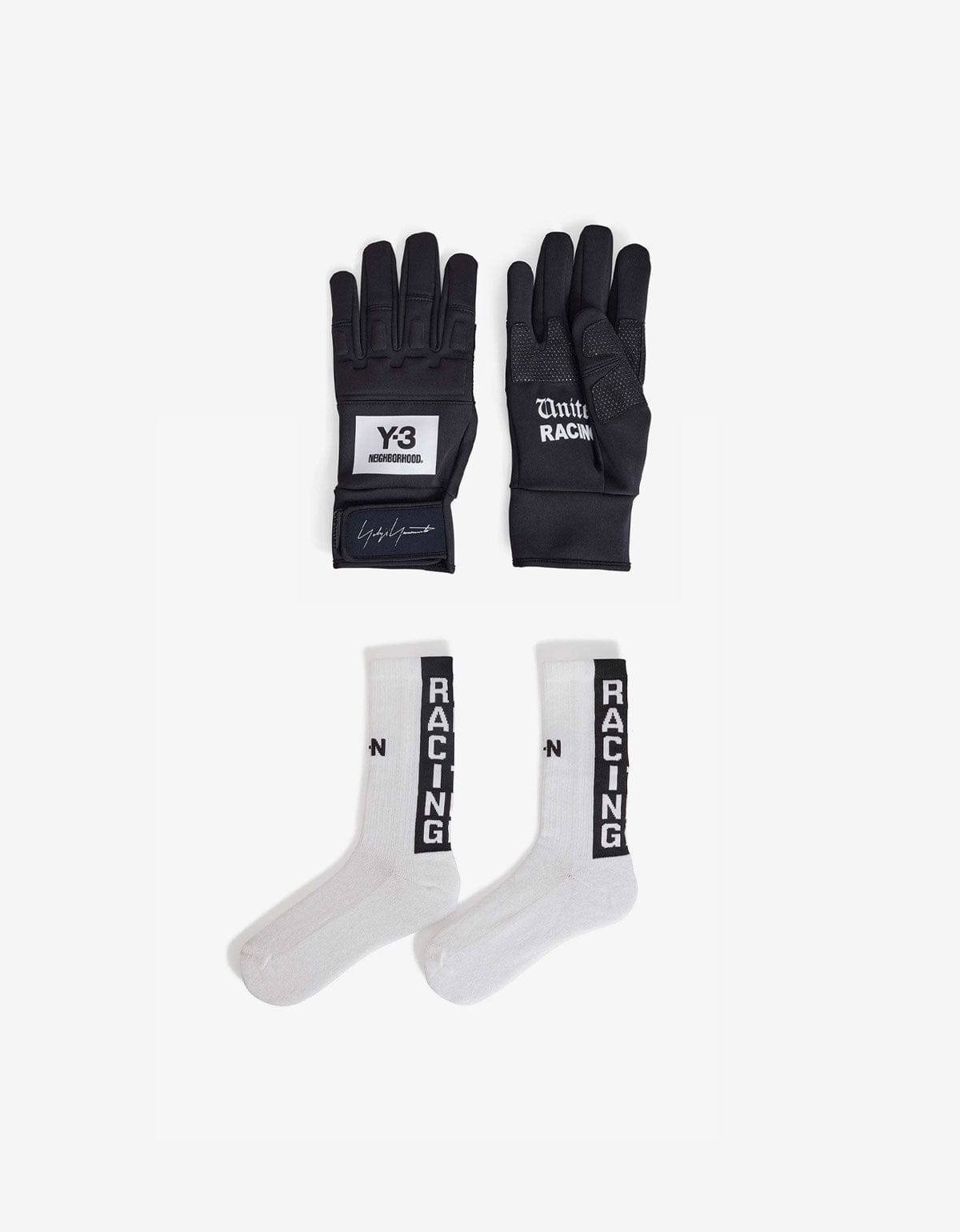 Y-3 Neighborhood Gloves & Socks Set