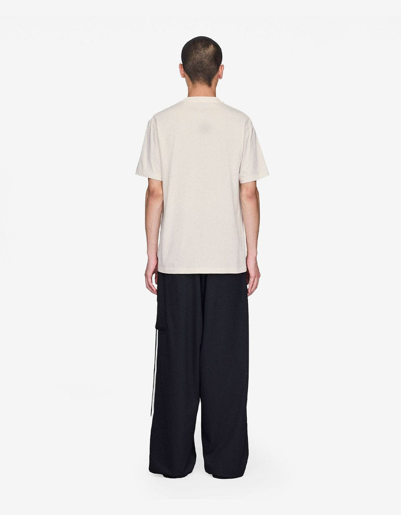 Y-3 White Logo Regular T-Shirt KQ9782