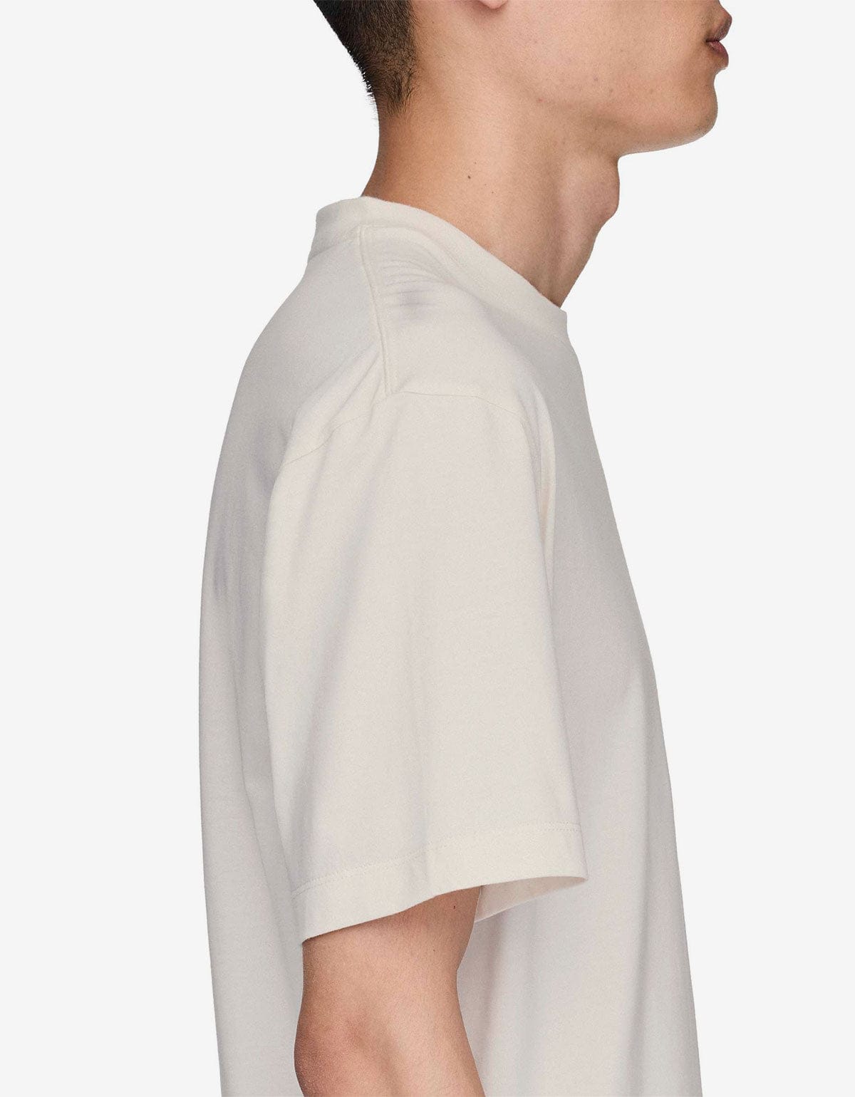 Y-3 White Logo Regular T-Shirt KQ9782