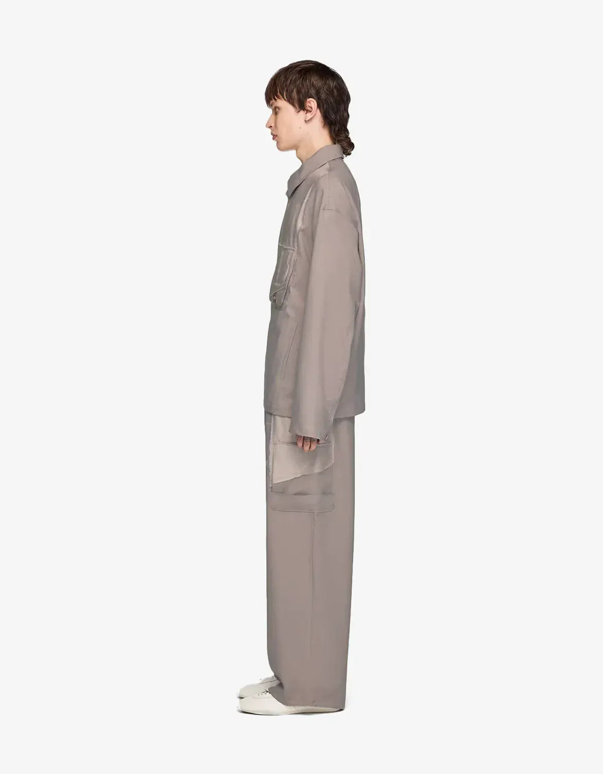 Y-3 Brown Sport Uniform Straight Trousers KS7645