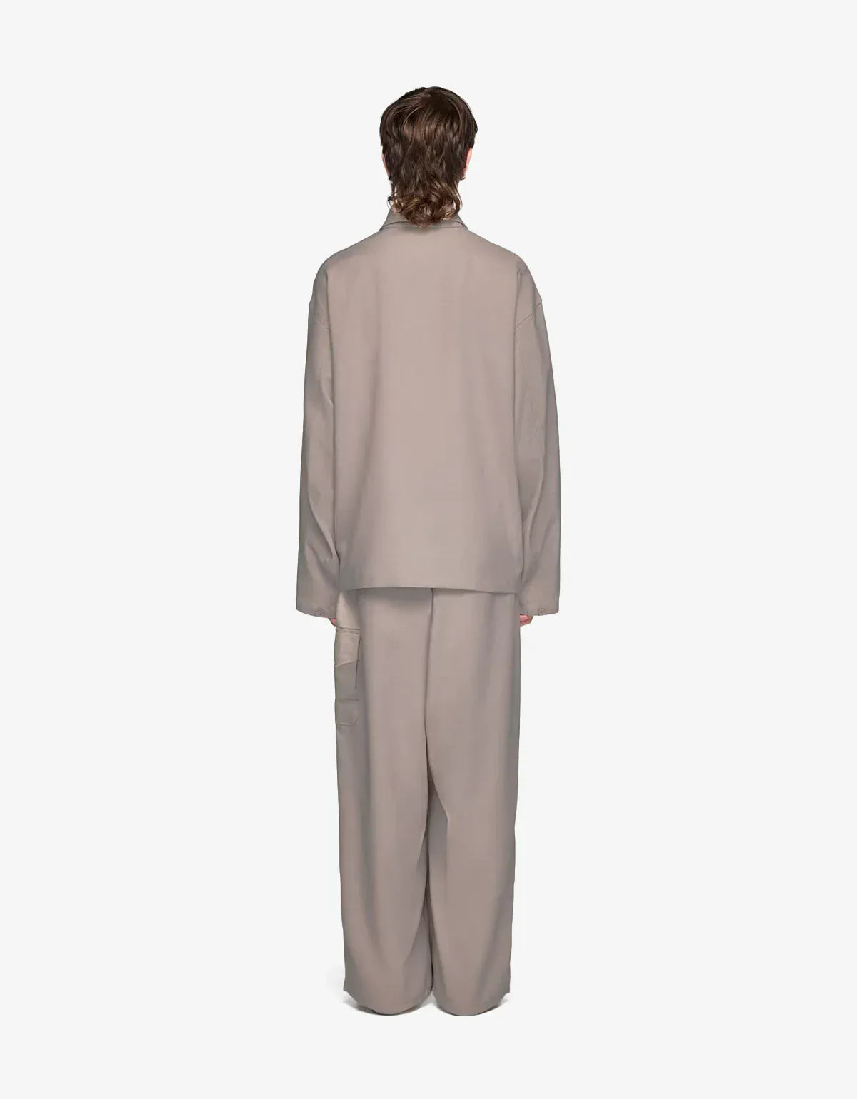 Y-3 Brown Sport Uniform Straight Trousers KS7645