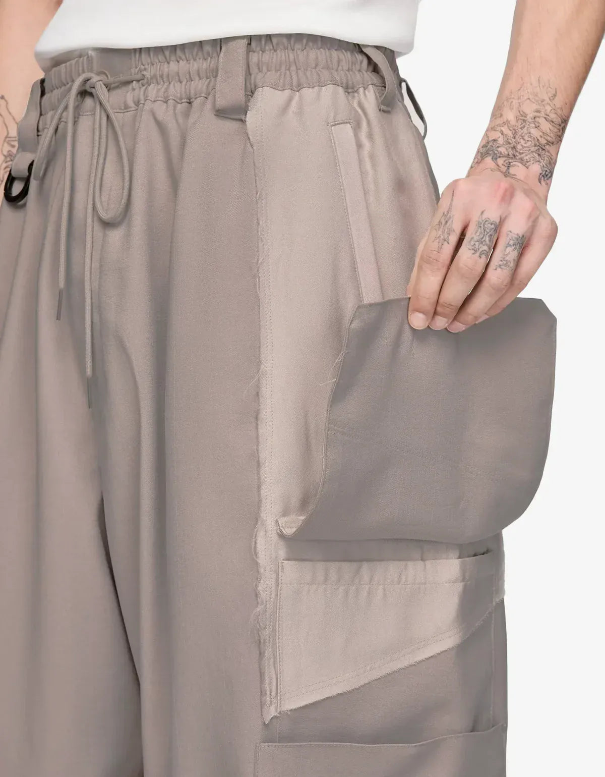 Y-3 Brown Sport Uniform Straight Trousers KS7645