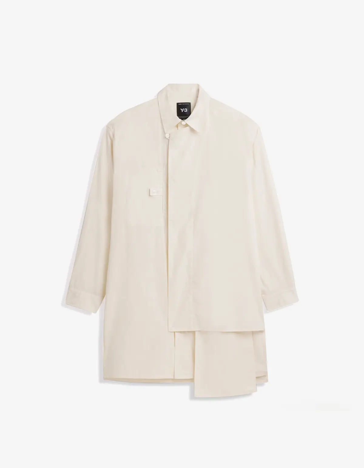 Y-3 White Adaptive Cotton Shirt KU2191