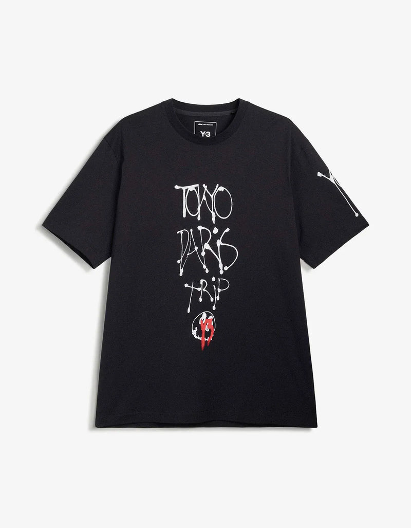 Y-3 Black Chito City Graphic T-Shirt KR1067